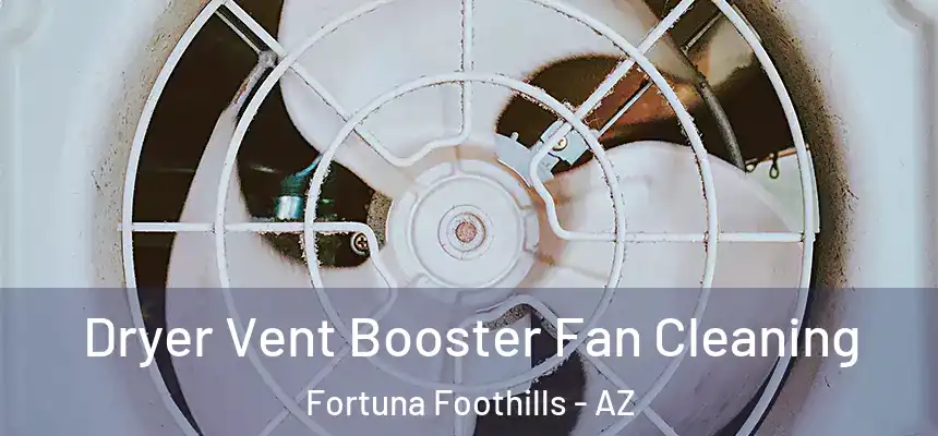  Dryer Vent Booster Fan Cleaning Fortuna Foothills - AZ