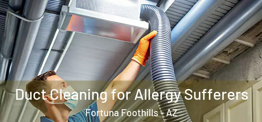 Duct Cleaning for Allergy Sufferers Fortuna Foothills - AZ